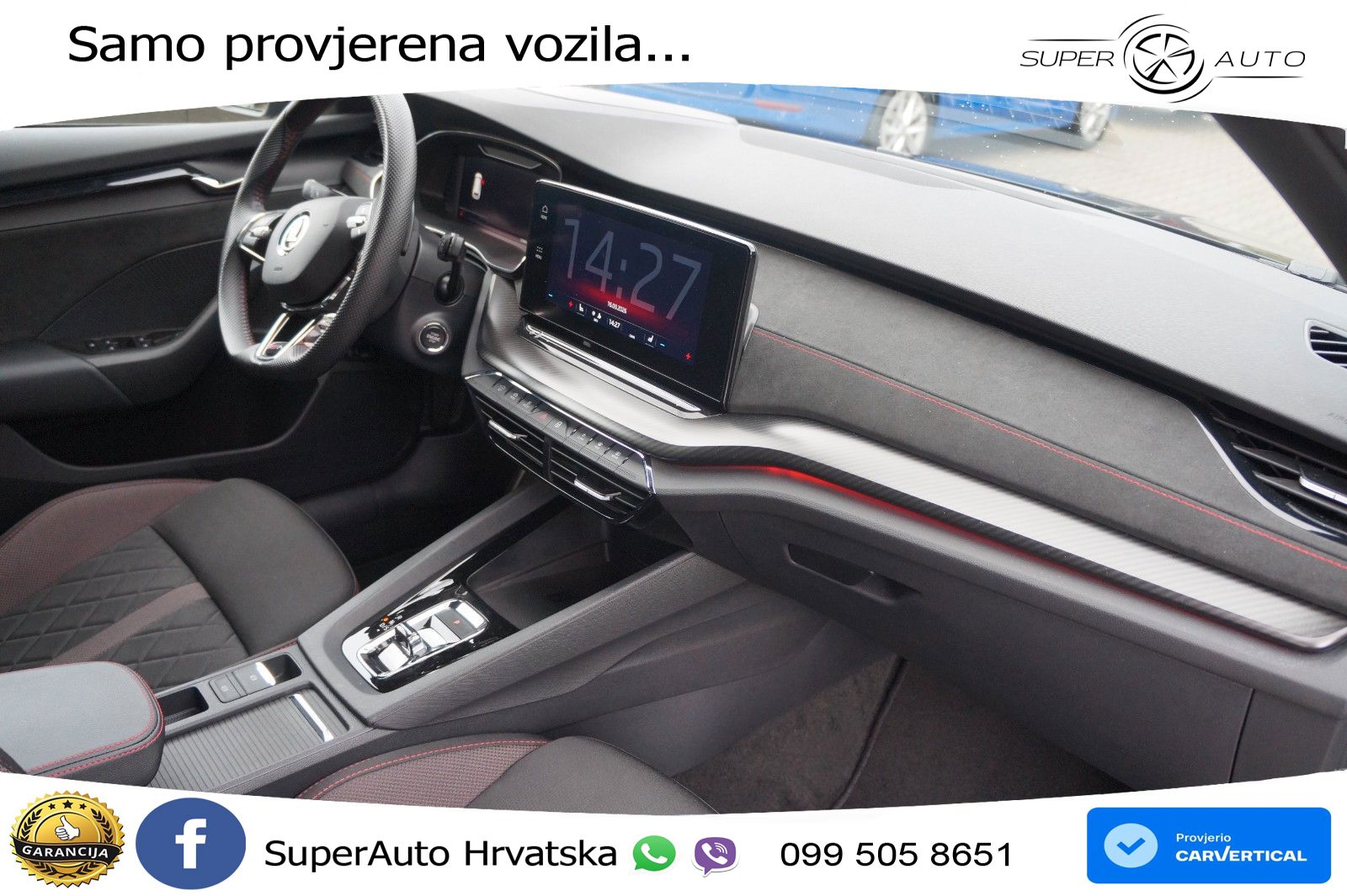 Škoda Octavia Combi RS 2.0 TSI (245 KS) DSG LED+GR SJED+ACC