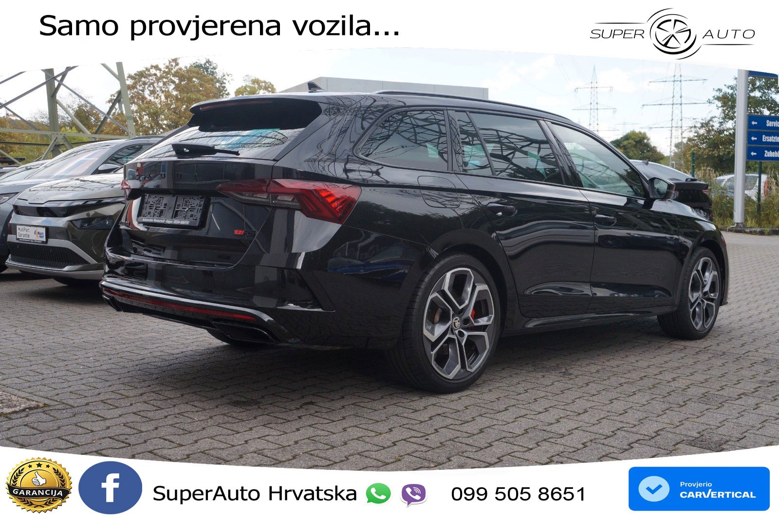 Škoda Octavia Combi RS 2.0 TSI (245 KS) DSG LED+GR SJED+ACC