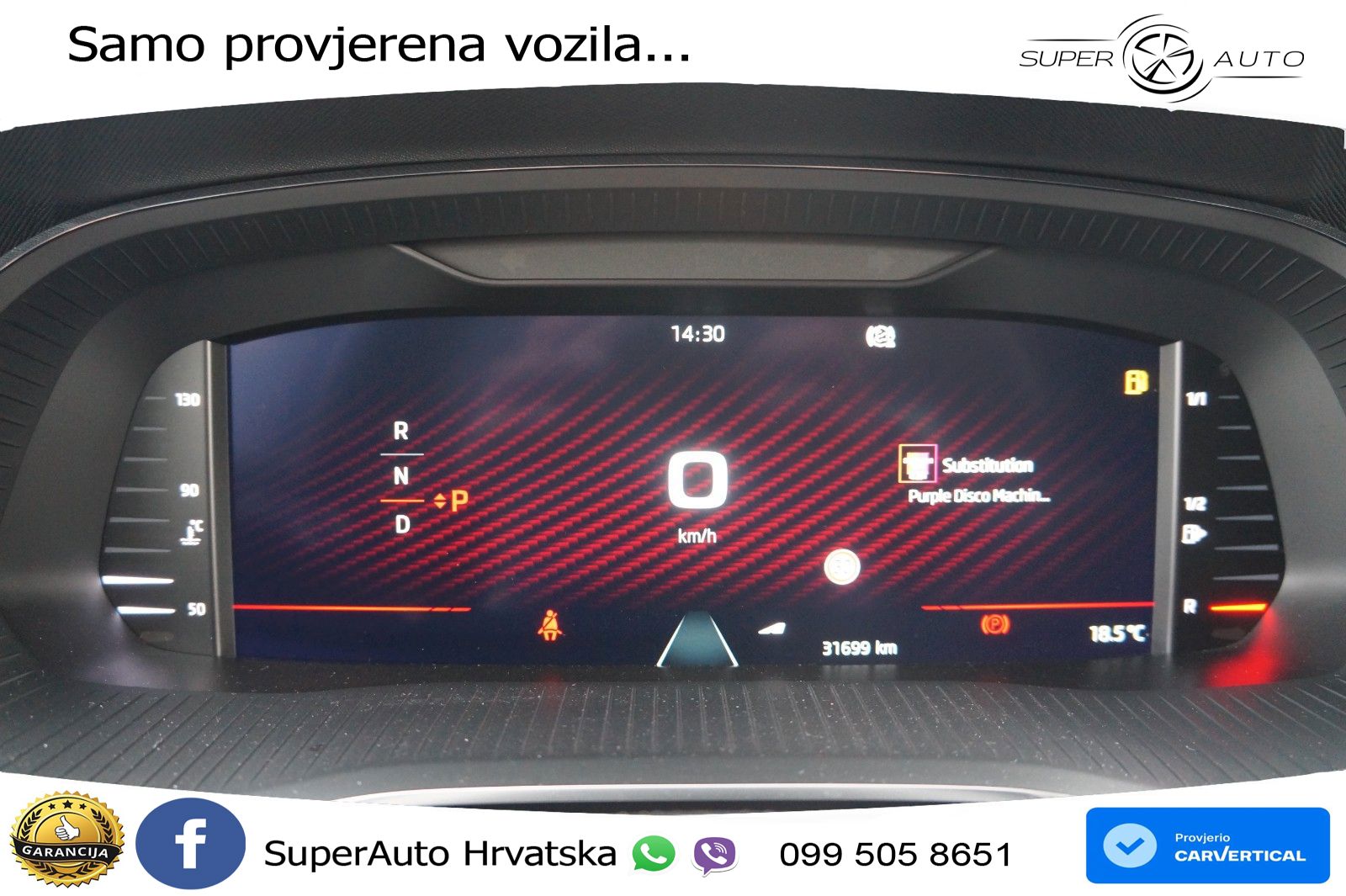 Škoda Octavia Combi RS 2.0 TSI (245 KS) DSG LED+GR SJED+ACC