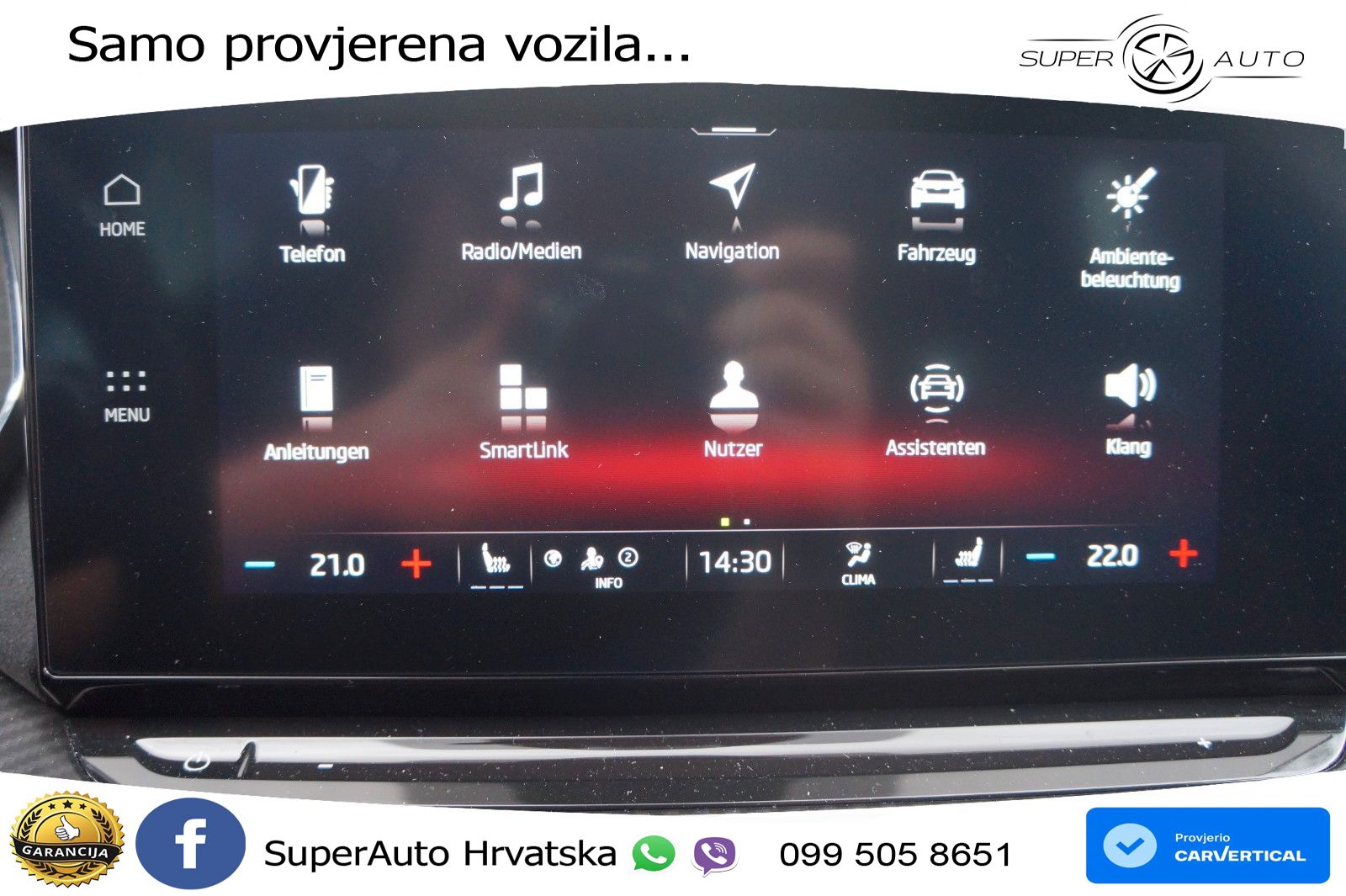 Škoda Octavia Combi RS 2.0 TSI (245 KS) DSG LED+GR SJED+ACC