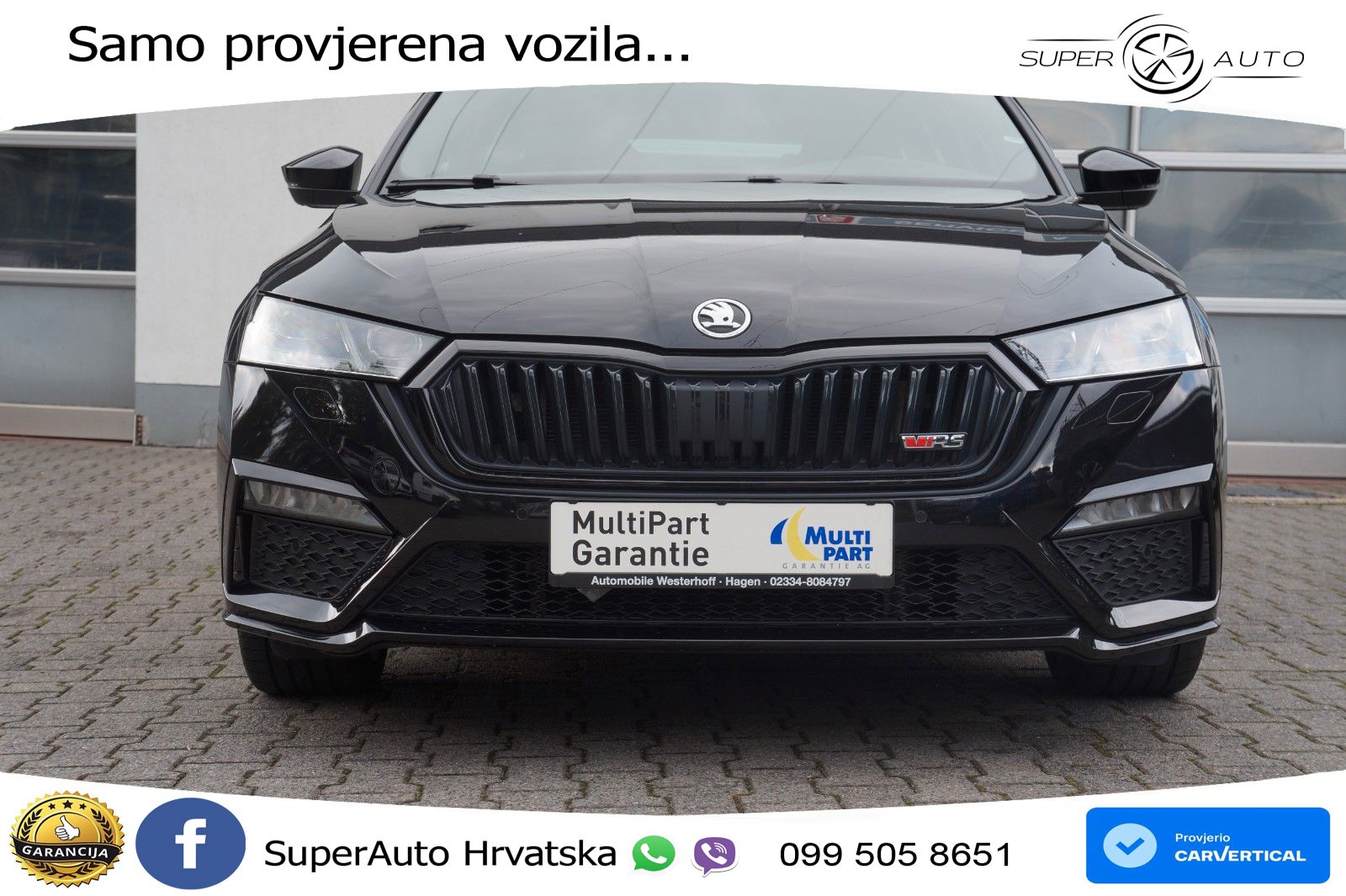 Škoda Octavia Combi RS 2.0 TSI (245 KS) DSG LED+GR SJED+ACC