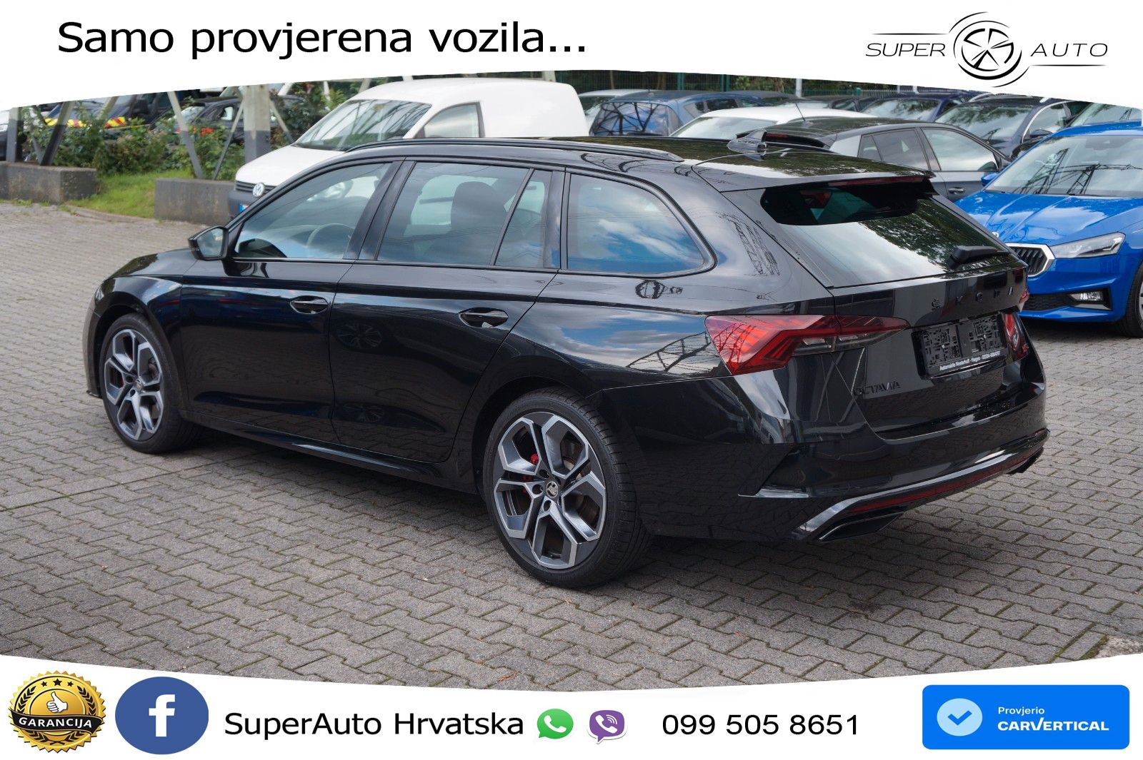 Škoda Octavia Combi RS 2.0 TSI (245 KS) DSG LED+GR SJED+ACC