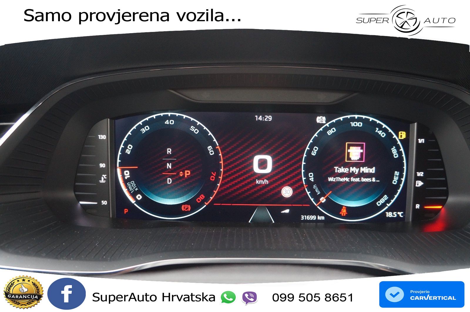 Škoda Octavia Combi RS 2.0 TSI (245 KS) DSG LED+GR SJED+ACC