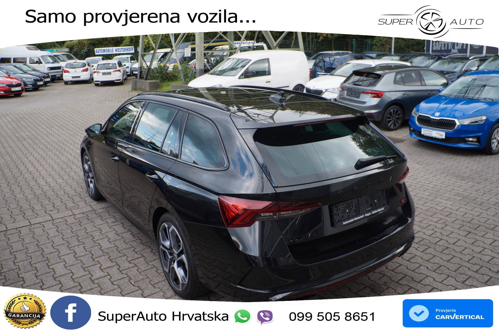 Škoda Octavia Combi RS 2.0 TSI (245 KS) DSG LED+GR SJED+ACC