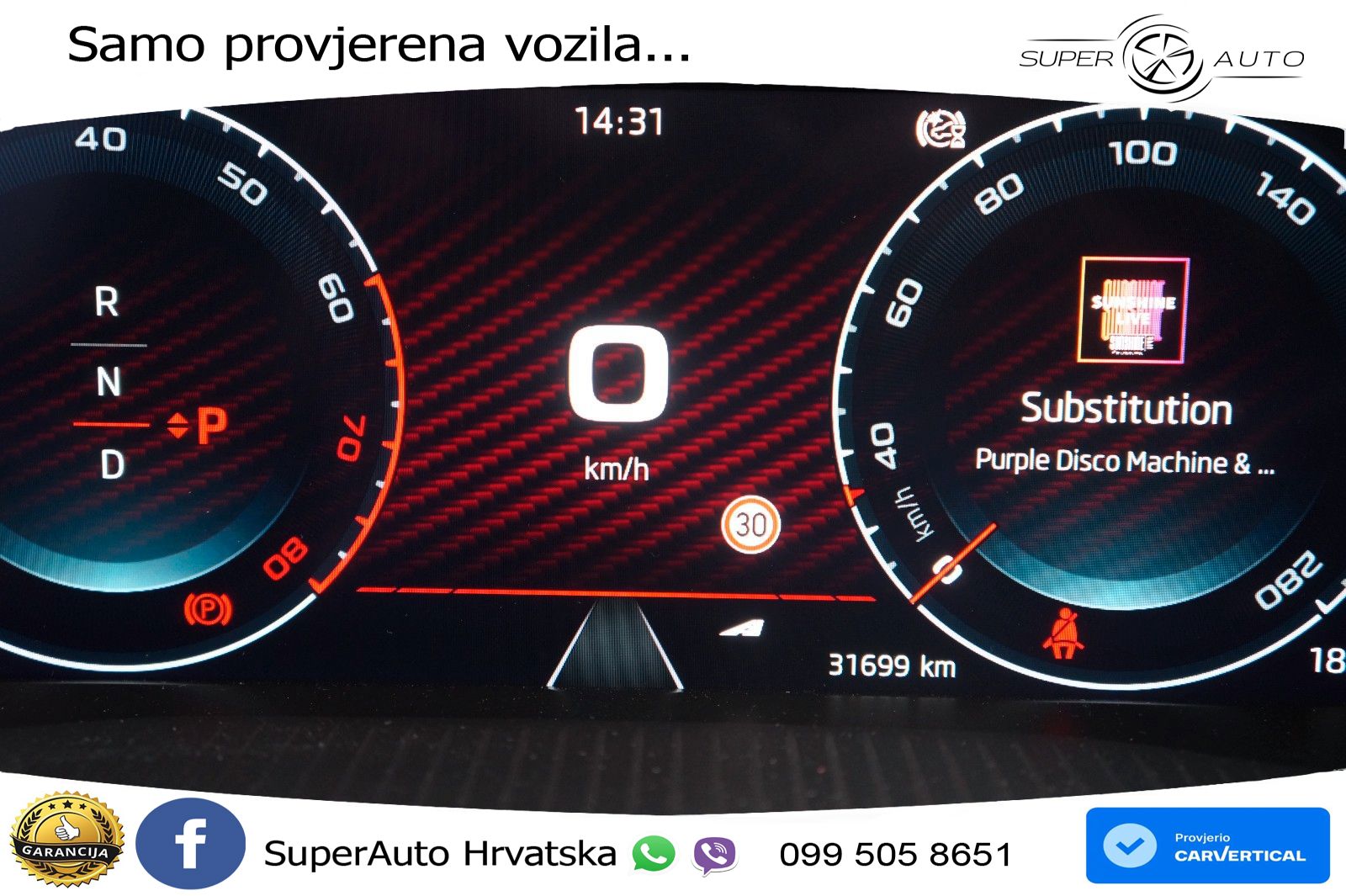 Škoda Octavia Combi RS 2.0 TSI (245 KS) DSG LED+GR SJED+ACC