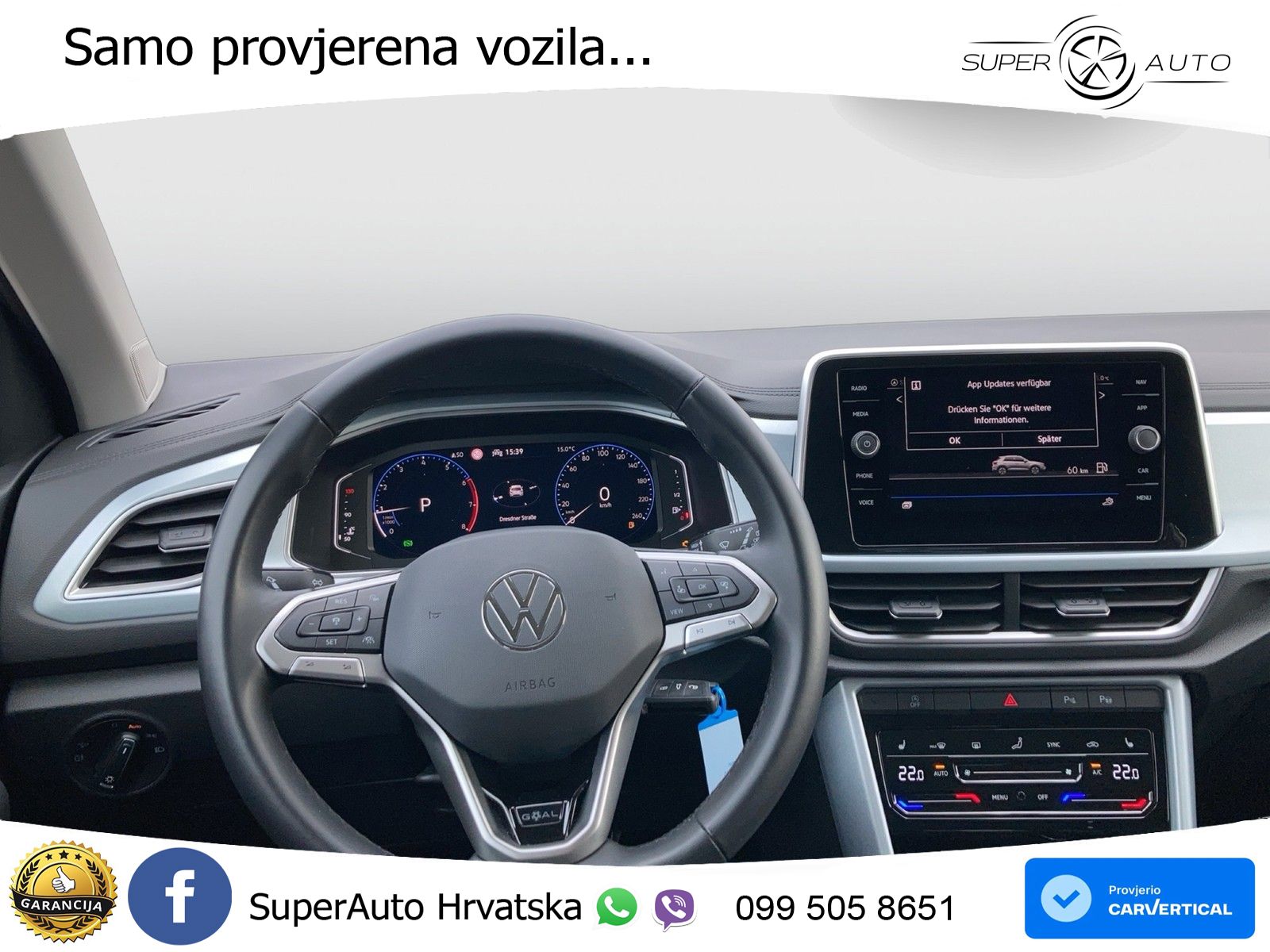 Volkswagen T-Roc 1.5 TSI (150 KS) DSG LED+GR SJED+ACC
