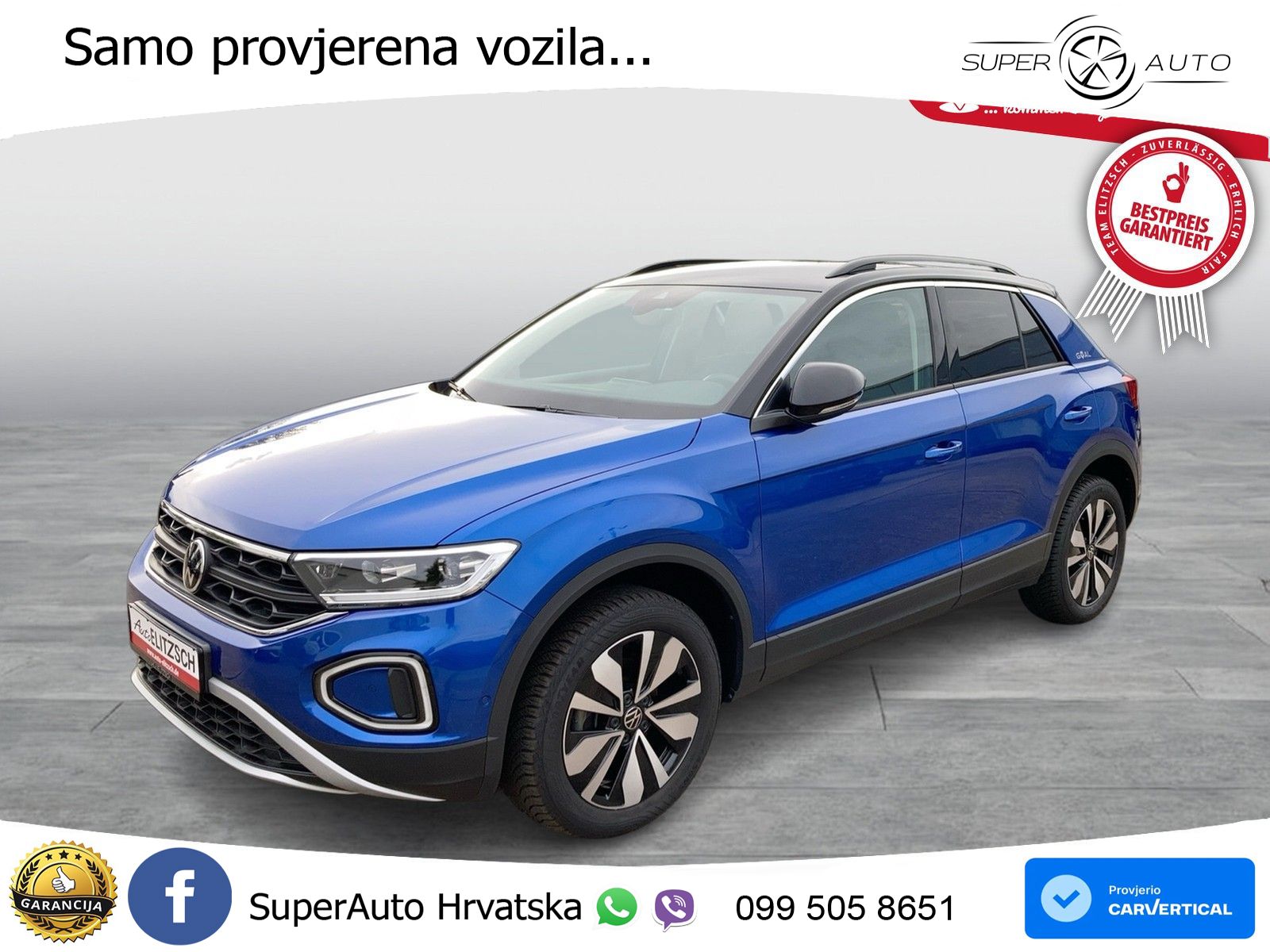 Volkswagen T-Roc 1.5 TSI (150 KS) DSG LED+GR SJED+ACC