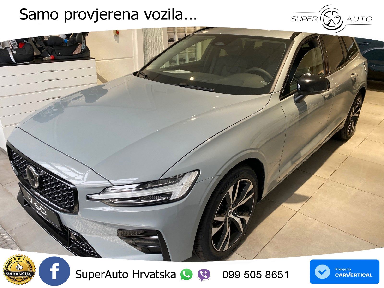Volvo V60 2.0 B4 Diesel Geartronic LED+GR SJED+ACC