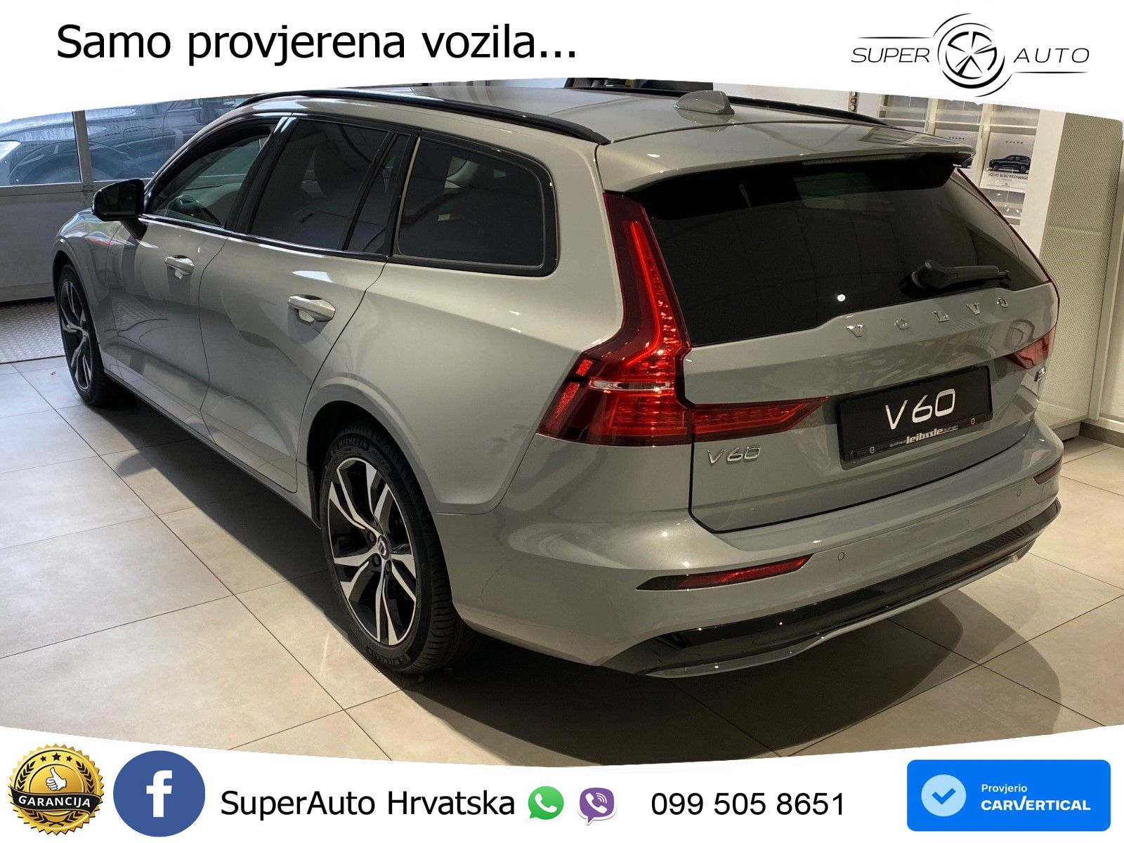 Volvo V60 2.0 B4 Diesel Geartronic LED+GR SJED+ACC
