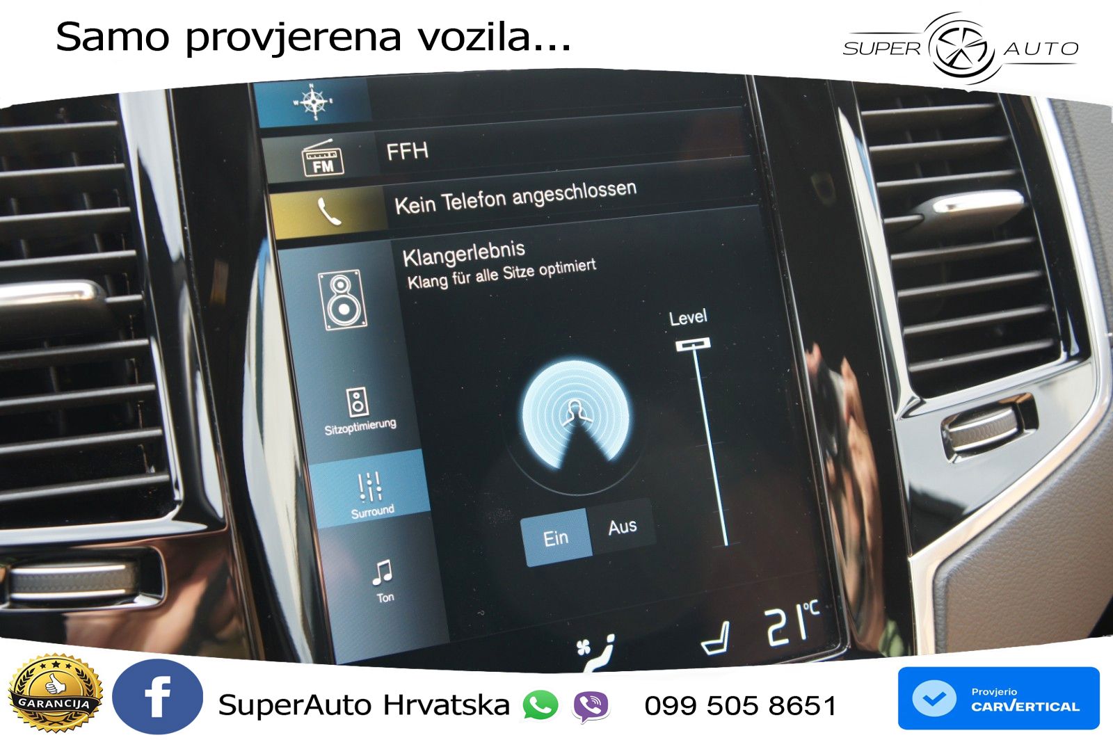 Volvo XC90 2.0 B5 Diesel AWD Automatic LED+GR SJED+ACC