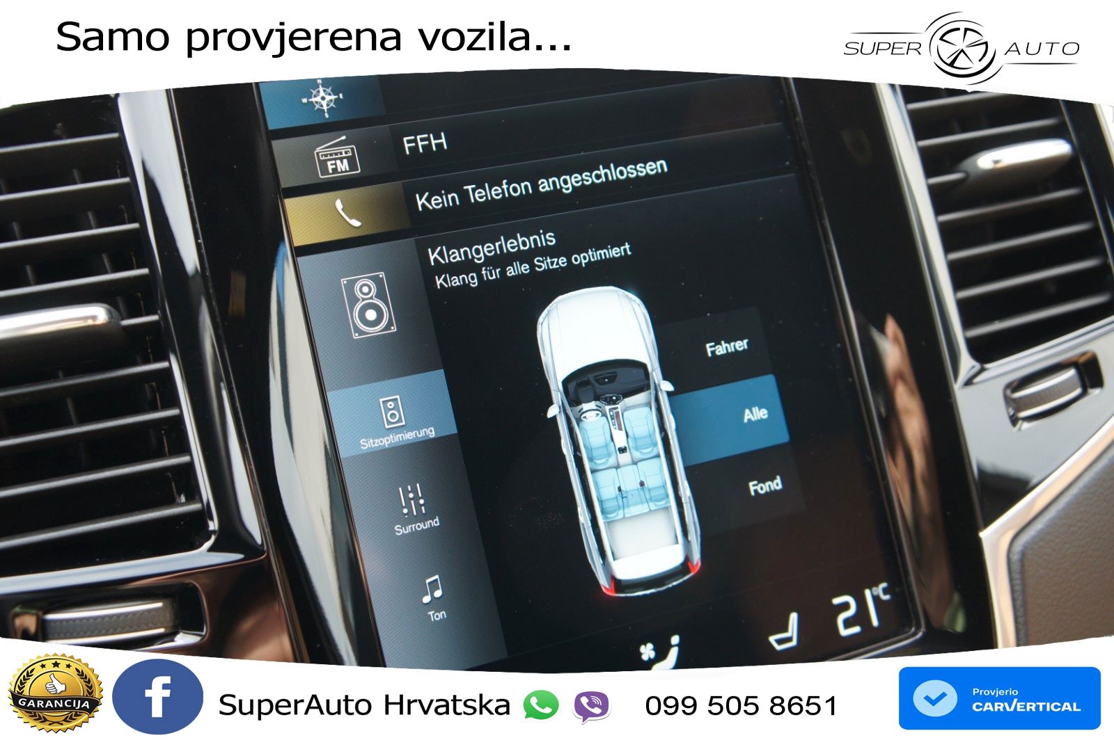 Volvo XC90 2.0 B5 Diesel AWD Automatic LED+GR SJED+ACC