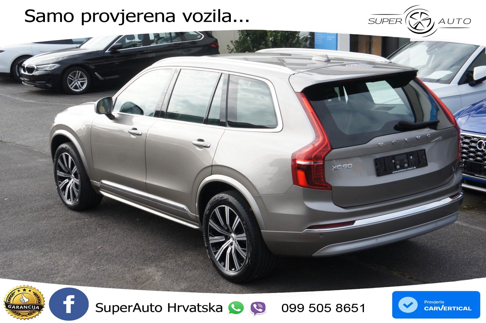 Volvo XC90 2.0 B5 Diesel AWD Automatic LED+GR SJED+ACC