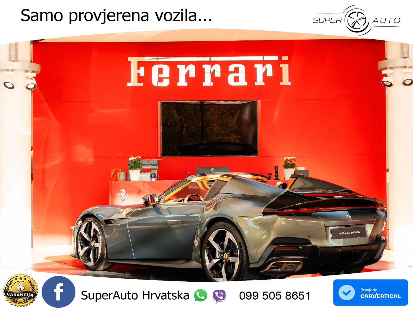 Ferrari 12Cilindri 6.5 V12 (830 KS) DCT LED+ACC