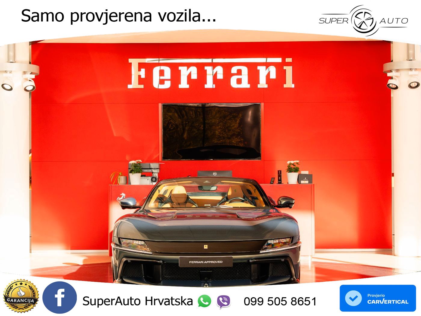 Ferrari 12Cilindri 6.5 V12 (830 KS) DCT LED+ACC