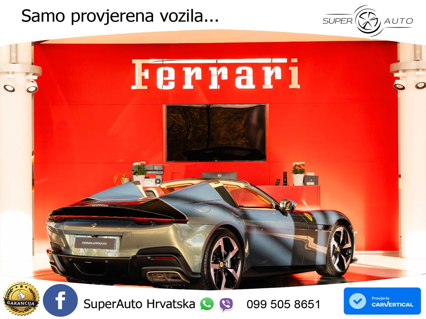 Ferrari 12Cilindri 6.5 V12 (830 KS) DCT LED+ACC