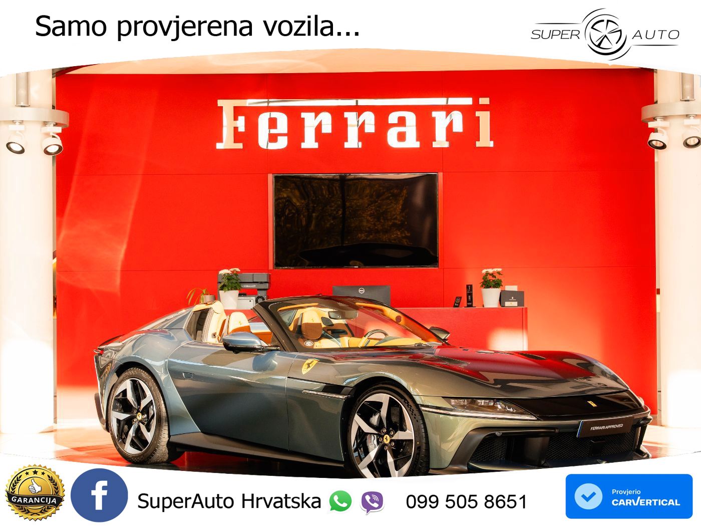 Ferrari 12Cilindri 6.5 V12 (830 KS) DCT LED+ACC