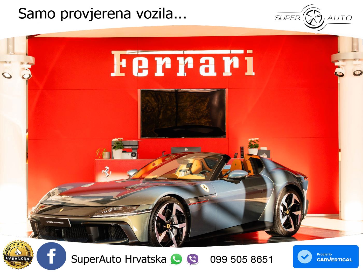 Ferrari 12Cilindri 6.5 V12 (830 KS) DCT LED+ACC
