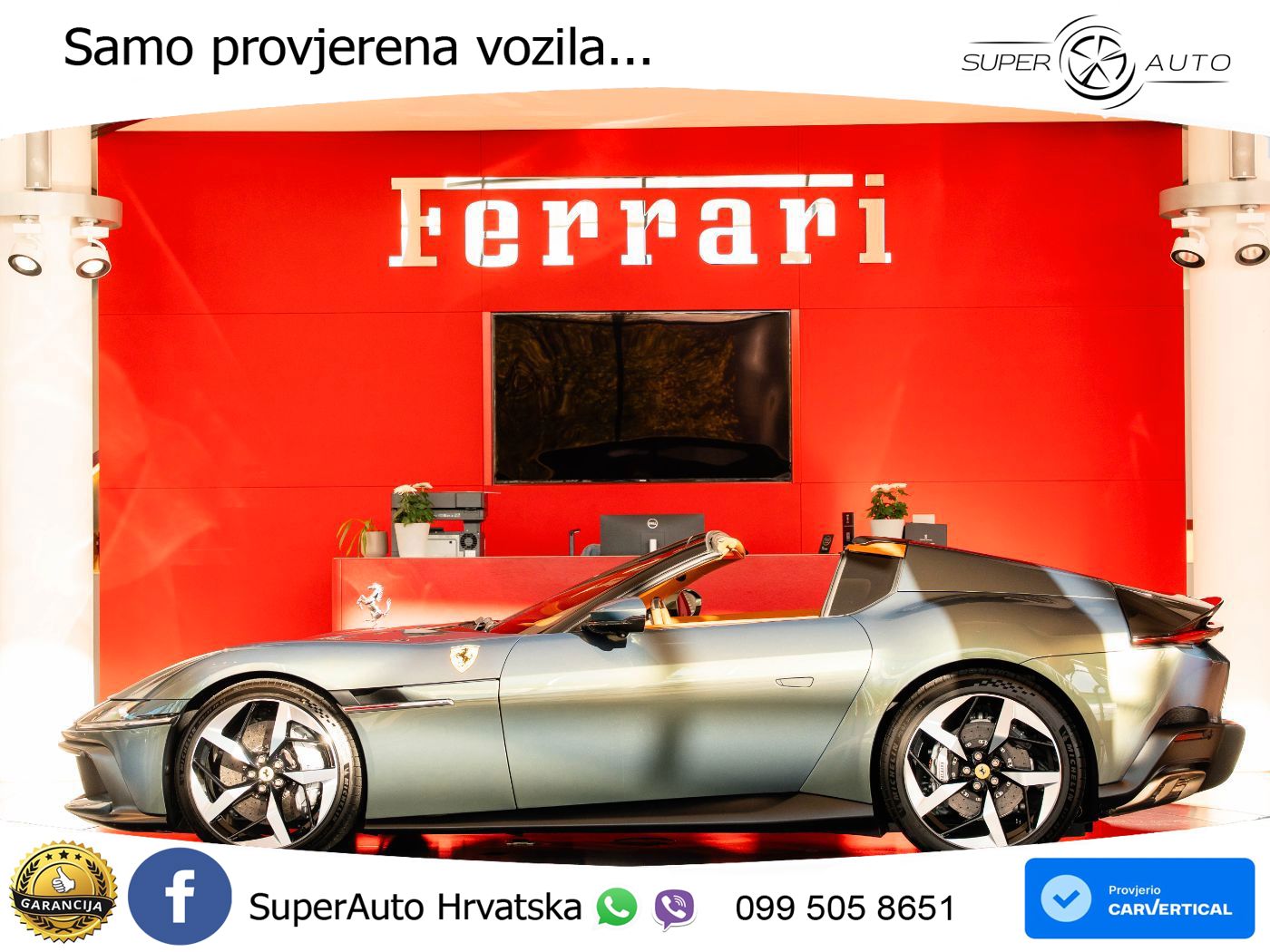Ferrari 12Cilindri 6.5 V12 (830 KS) DCT LED+ACC