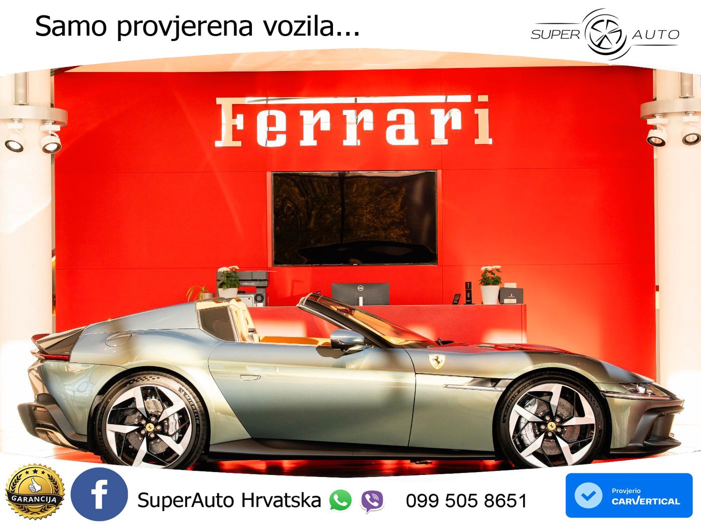 Ferrari 12Cilindri 6.5 V12 (830 KS) DCT LED+ACC