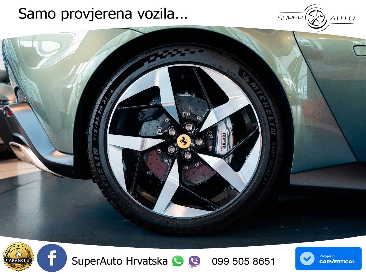 Ferrari 12Cilindri 6.5 V12 (830 KS) DCT LED+ACC