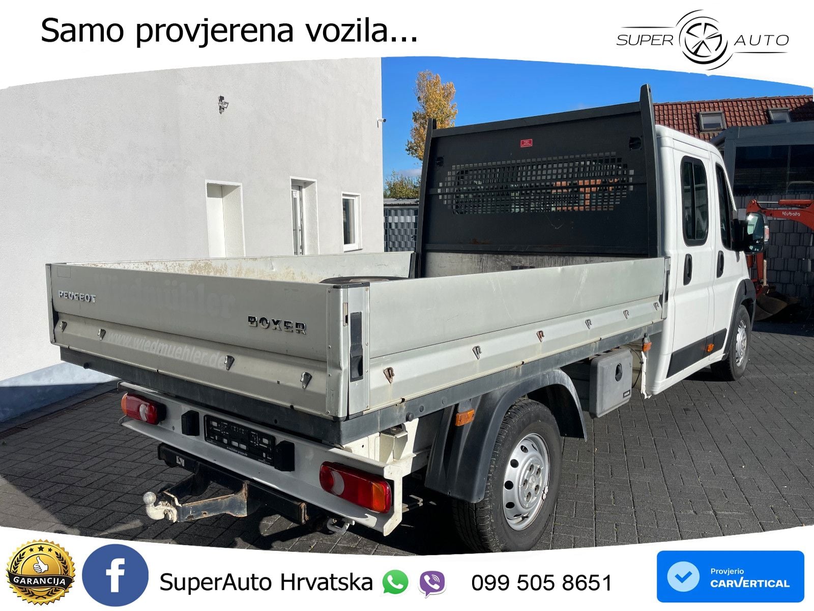 Peugeot Boxer Pritsche Doka. 435 L3 BlueHDi 165 Stop&Sta 165 KS