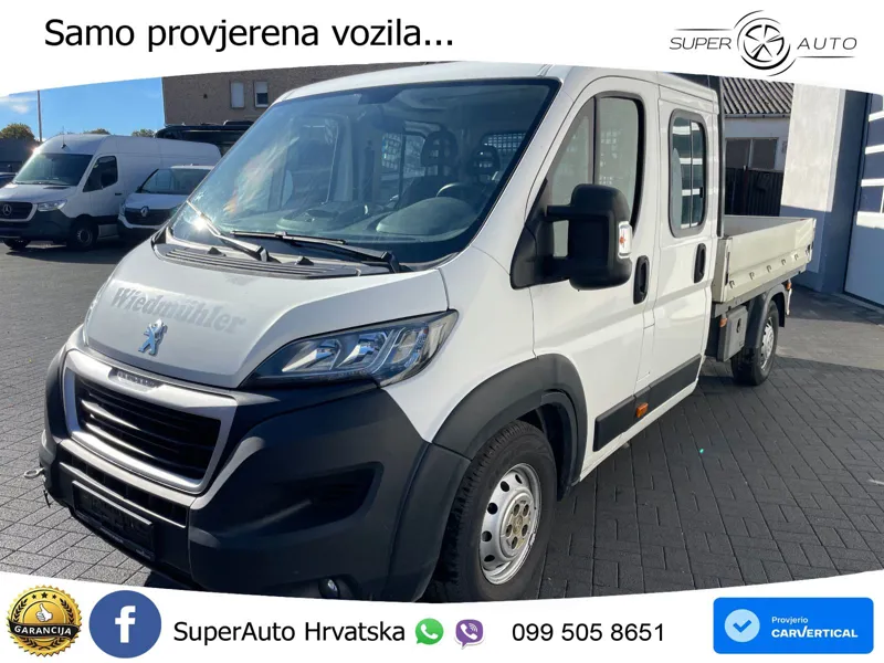 Peugeot Boxer Pritsche Doka. 435 L3 BlueHDi 165 Stop&Sta 165 KS