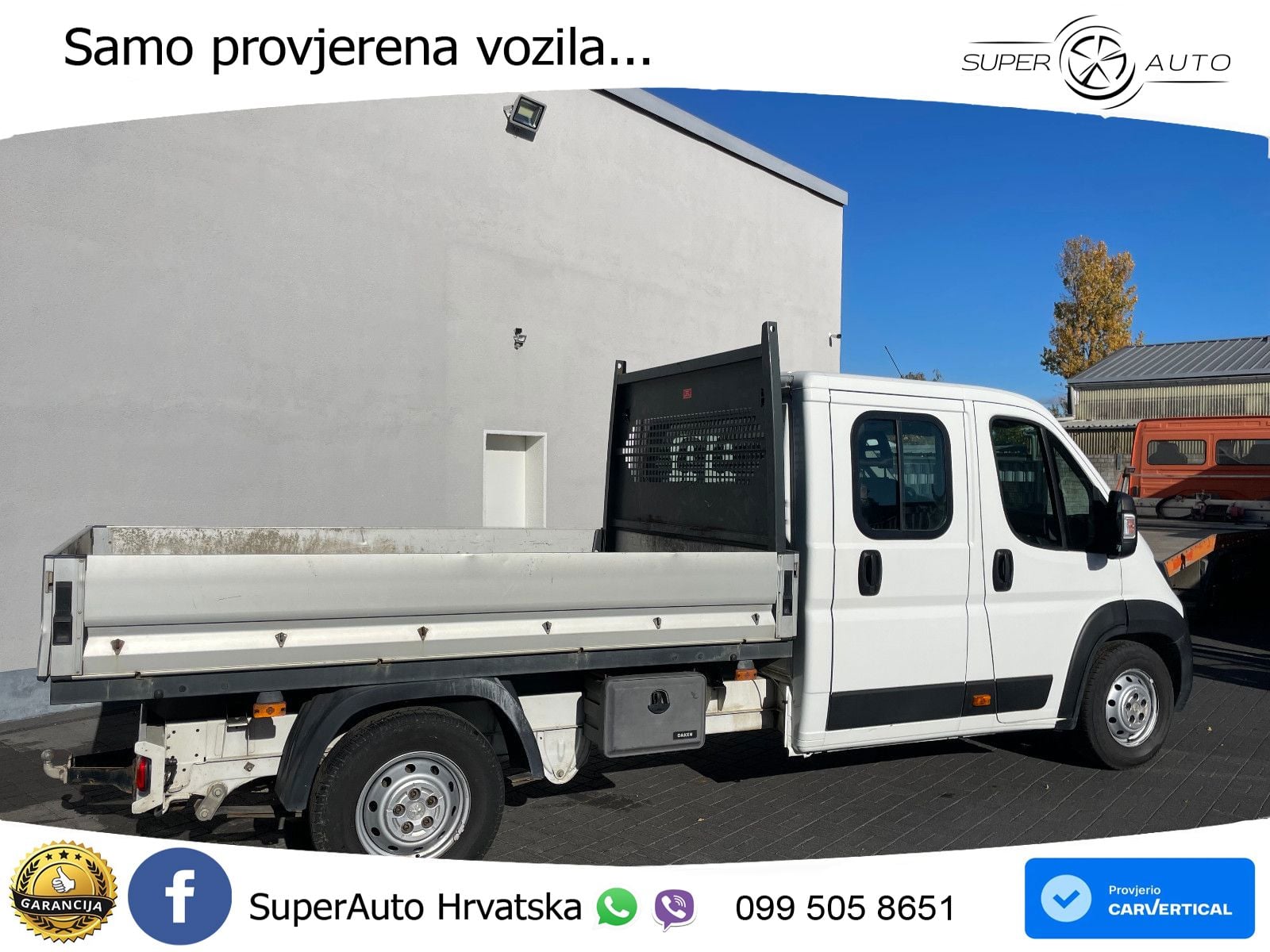 Peugeot Boxer Pritsche Doka. 435 L3 BlueHDi 165 Stop&Sta 165 KS