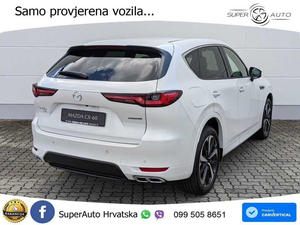 Mazda CX-60 2.5 e-Skyactiv (328 KS) AWD Automatic LED+GR SJED+ACC
