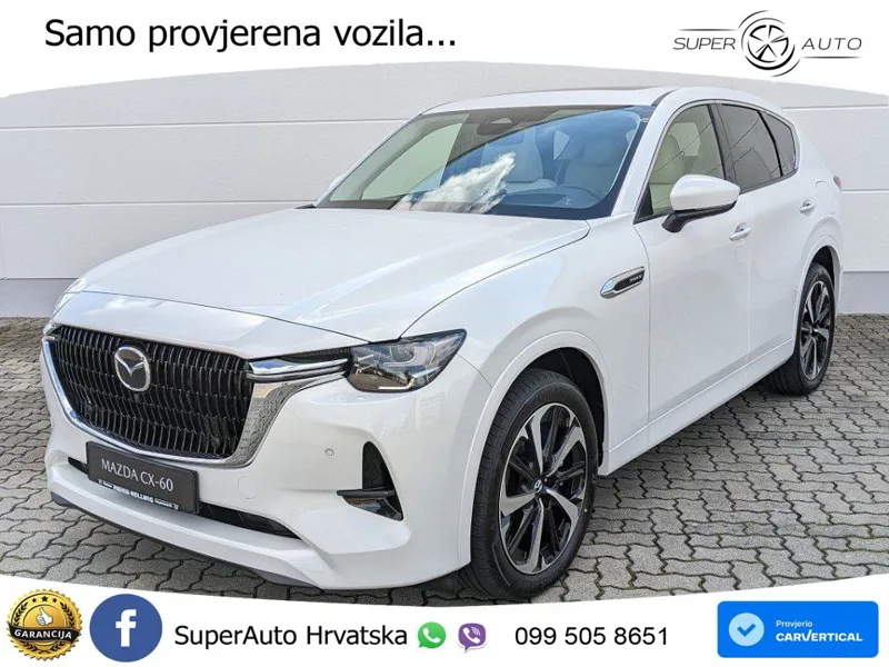 Mazda CX-60 2.5 e-Skyactiv (328 KS) AWD Automatic LED+GR SJED+ACC
