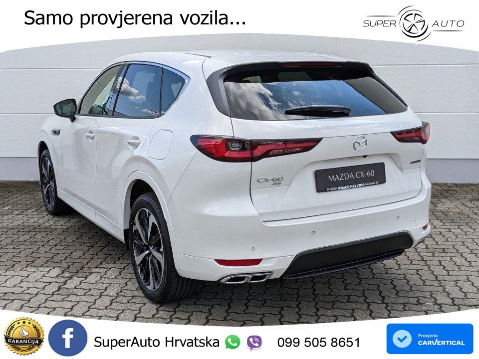 Mazda CX-60 2.5 e-Skyactiv (328 KS) AWD Automatic LED+GR SJED+ACC