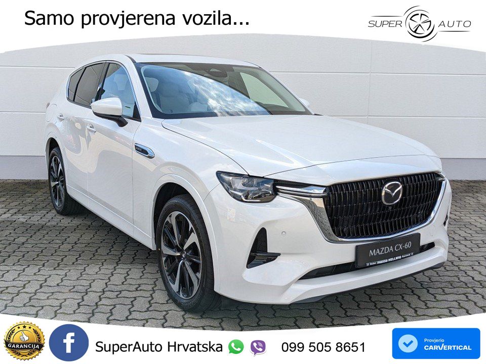 Mazda CX-60 2.5 e-Skyactiv (328 KS) AWD Automatic LED+GR SJED+ACC