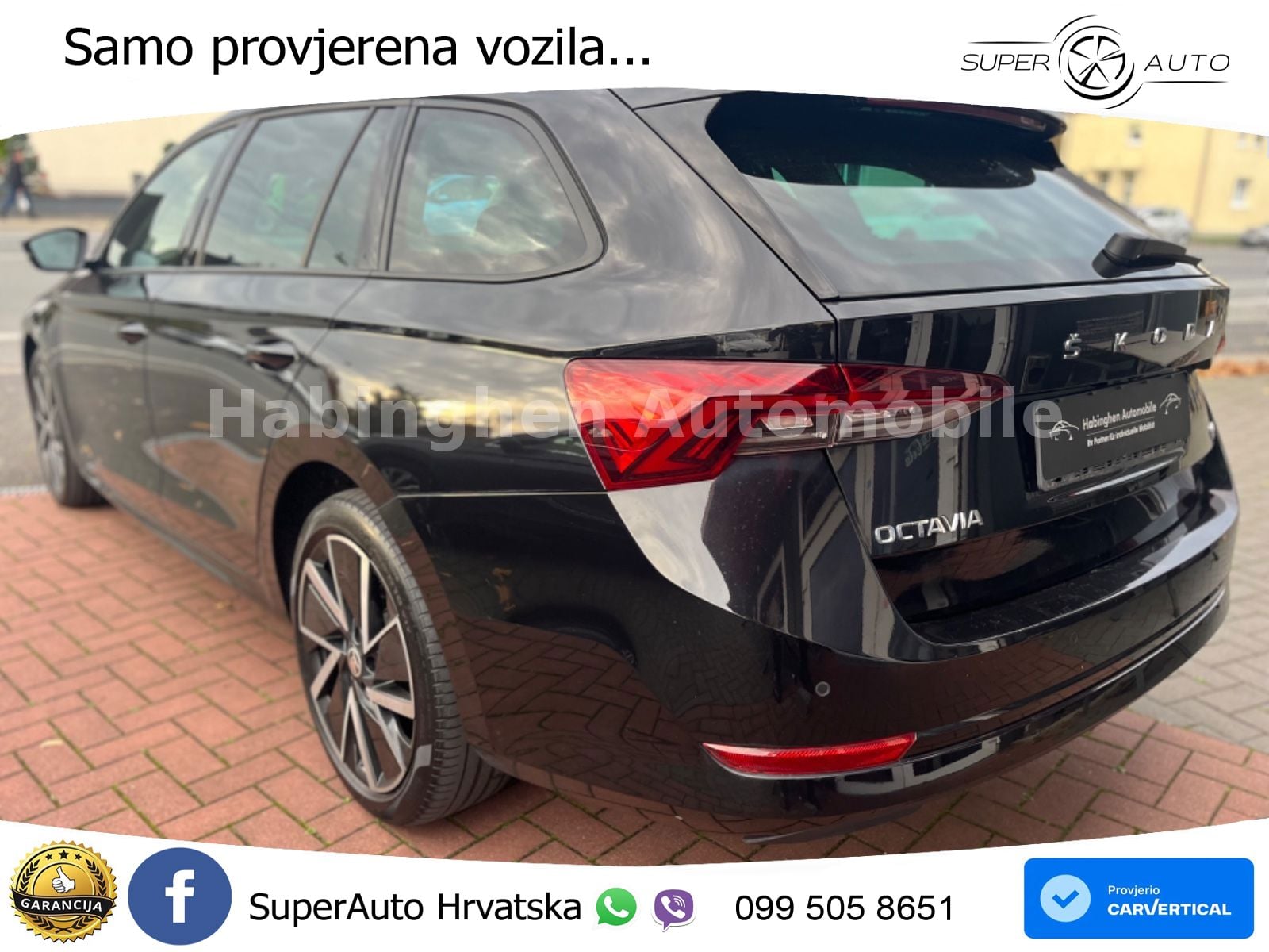 Škoda Octavia Combi iV 1.4 TSI (204 KS) DSG LED+GR SJED+ACC