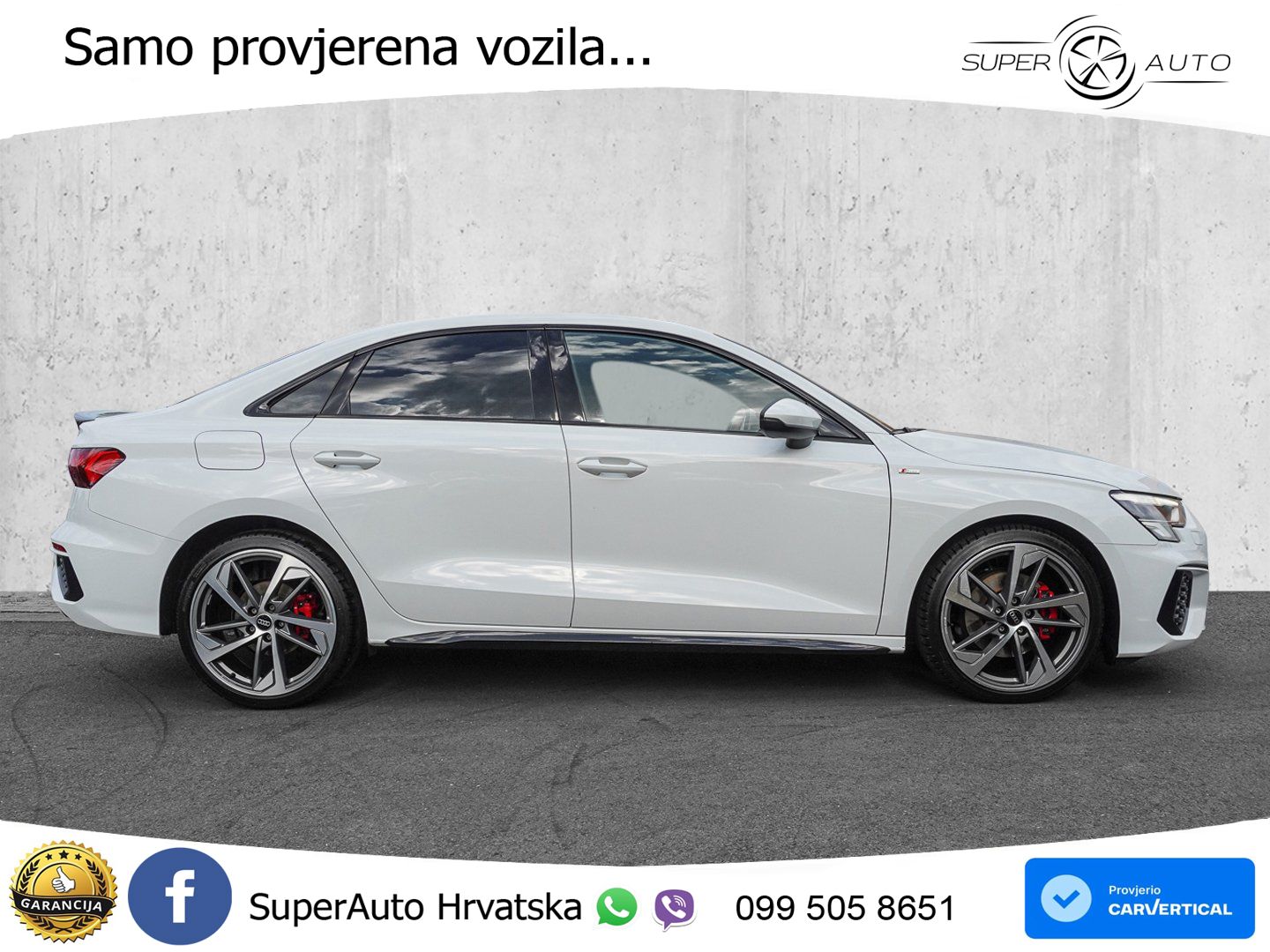 Audi A3 Limuzina 40 TFSI (190 KS) quattro S tronic S line