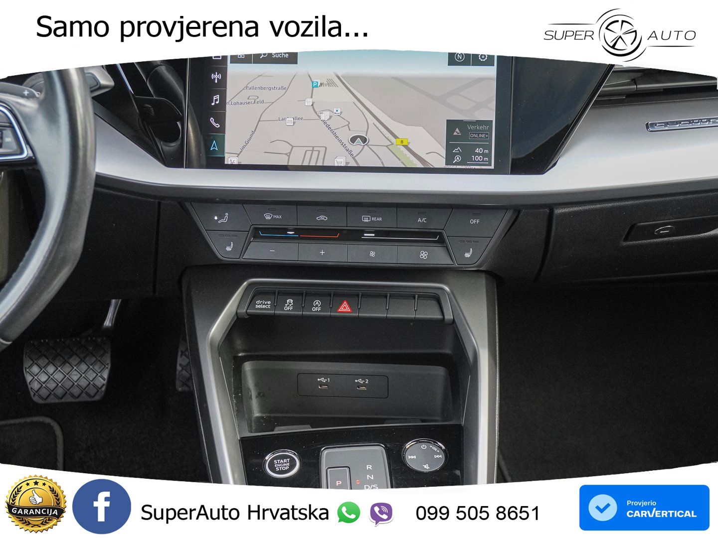Audi A3 Limuzina 40 TFSI (190 KS) quattro S tronic S line