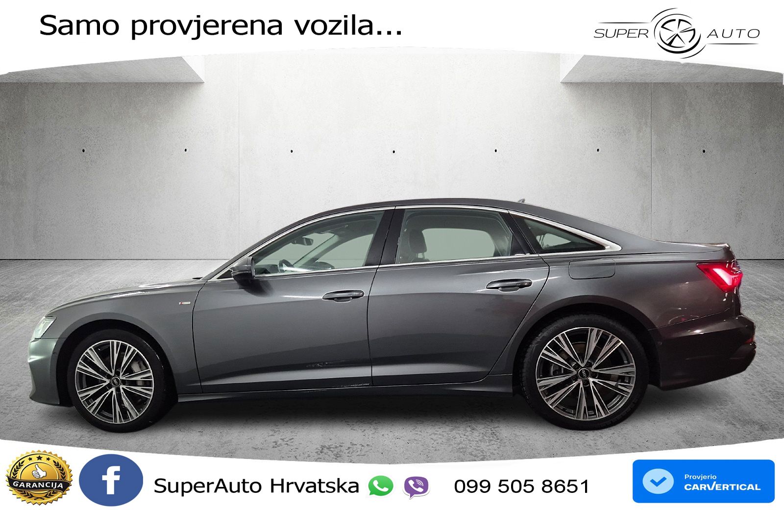 Audi A6 50 TFSIe (299 KS) quattro ultra S tronic S line MATRIX+GR SJED+KAM