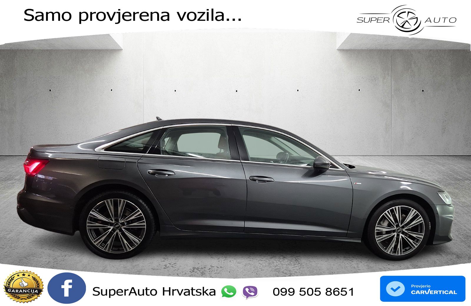 Audi A6 50 TFSIe (299 KS) quattro ultra S tronic S line MATRIX+GR SJED+KAM