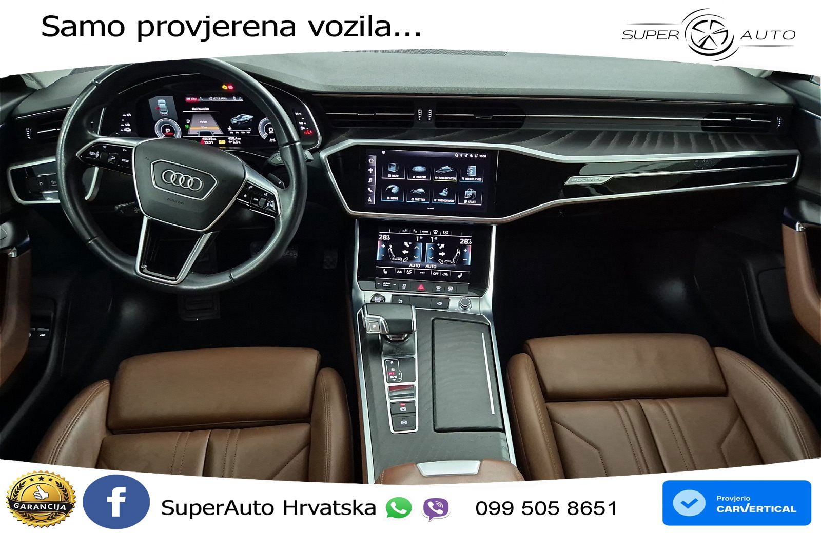 Audi A6 50 TFSIe (299 KS) quattro ultra S tronic S line MATRIX+GR SJED+KAM