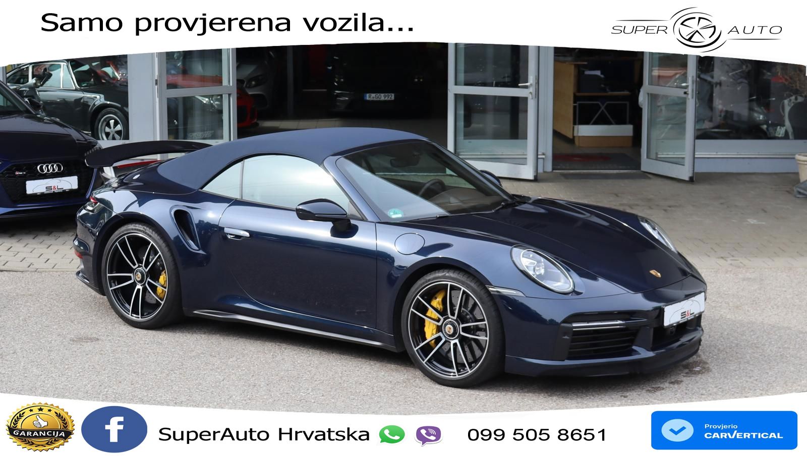 Porsche 911 Turbo S Cabriolet 3.8 (650 KS) PDK MATRIX+GR SJED+KAM