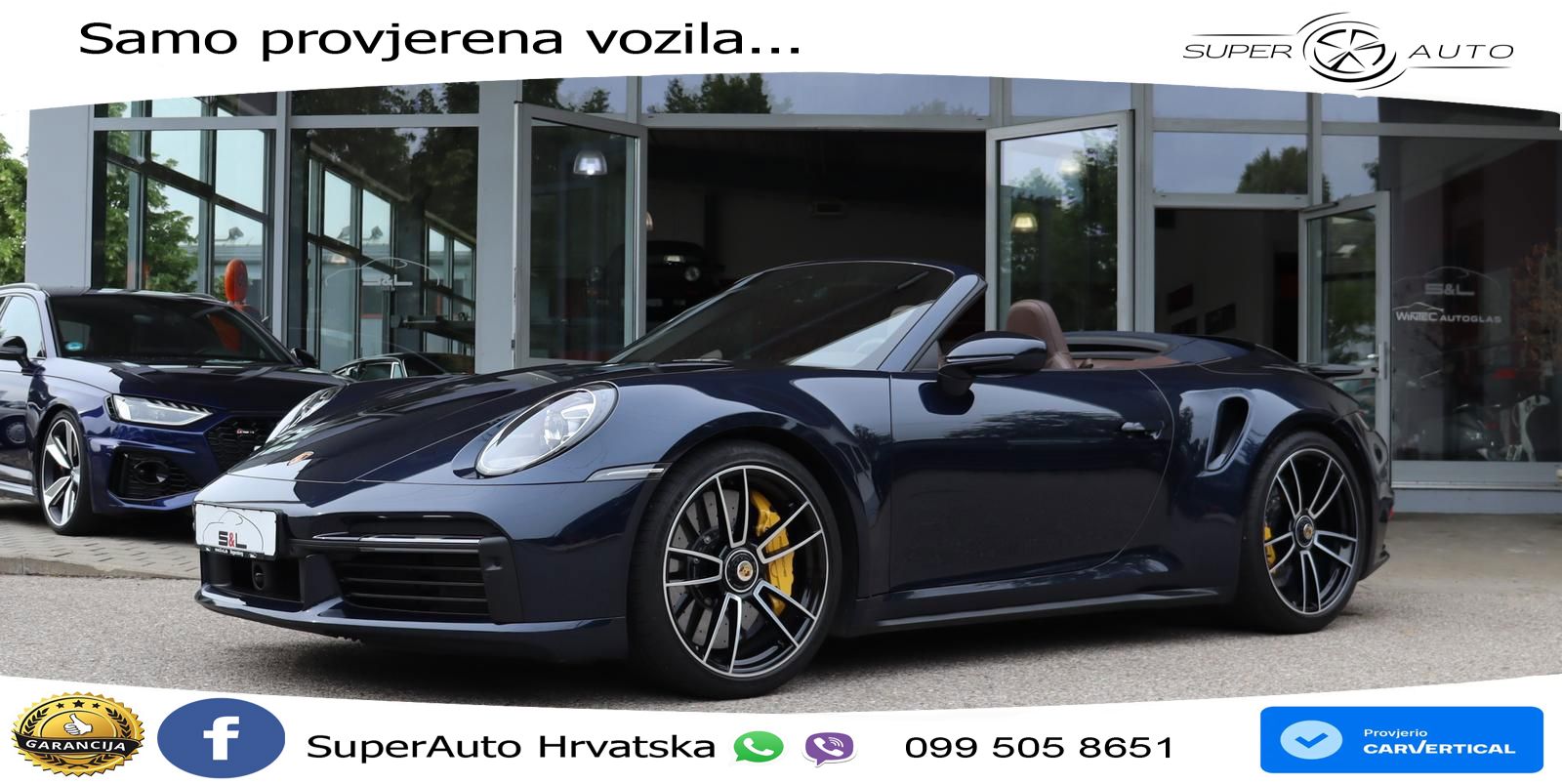 Porsche 911 Turbo S Cabriolet 3.8 (650 KS) PDK MATRIX+GR SJED+KAM