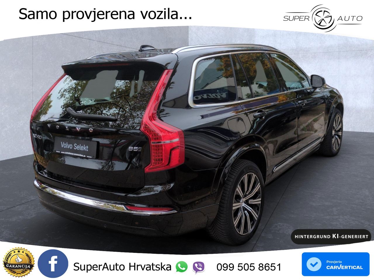 Volvo XC90 2.0 B5 Diesel AWD Automatic LED+GR SJED+ACC