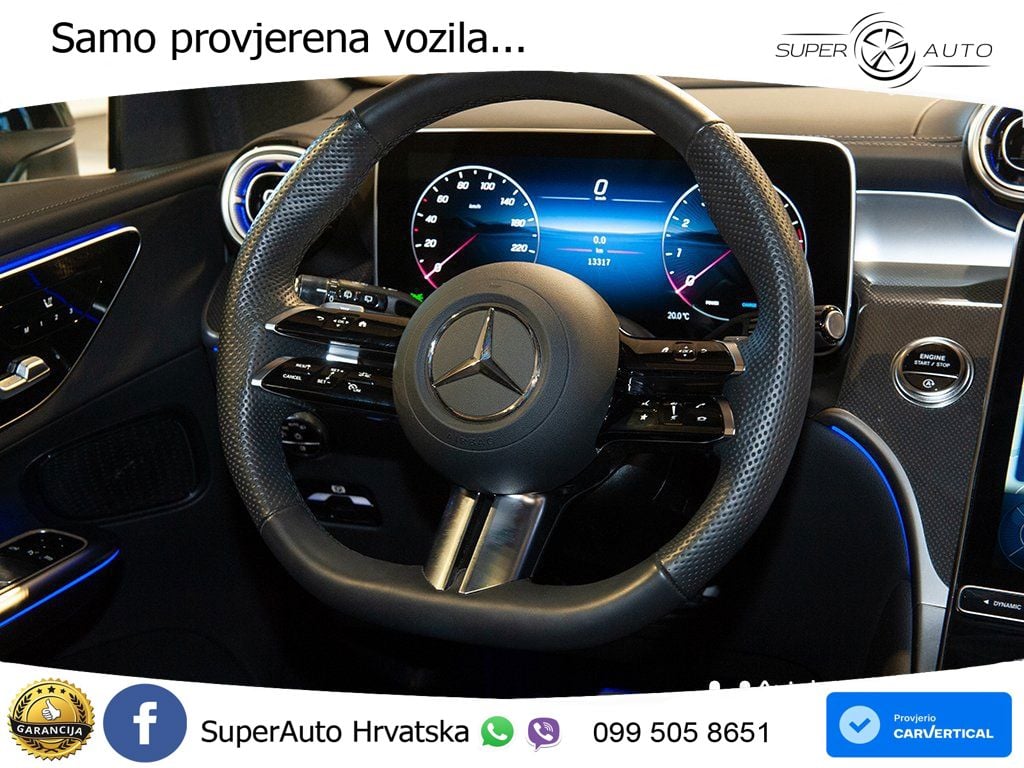 Mercedes GLC 200 (204 KS) 4MATIC 9G-TRONIC AMG LED+GR SJED+ACC