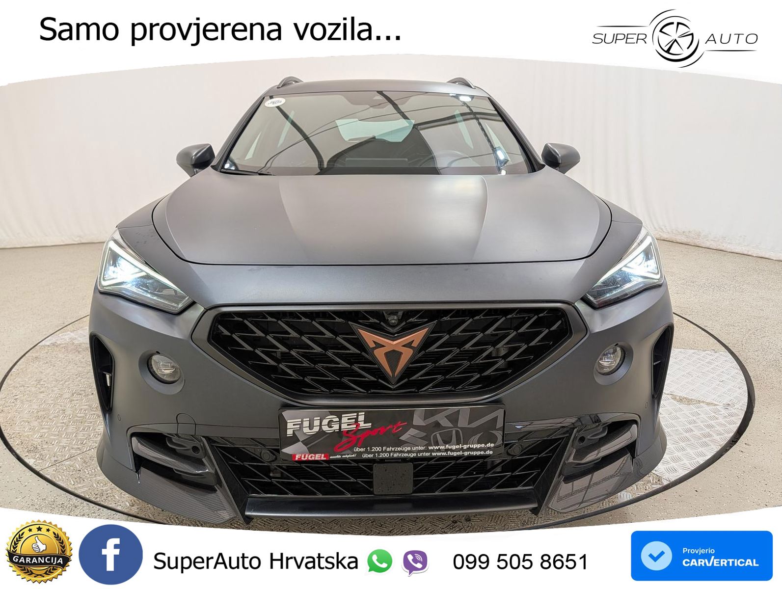 Cupra Formentor VZ5 2.5 TSI (390 KS) 4Drive DSG LED+GR SJED+ACC
