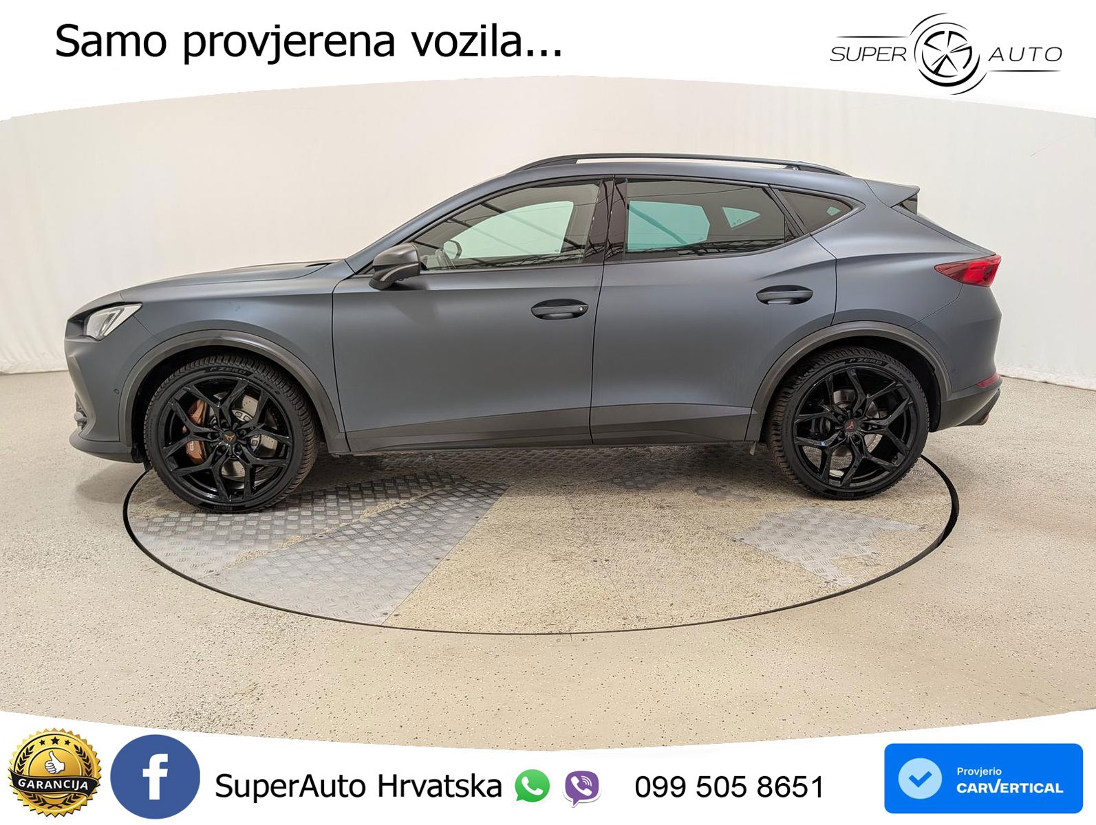 Cupra Formentor VZ5 2.5 TSI (390 KS) 4Drive DSG LED+GR SJED+ACC