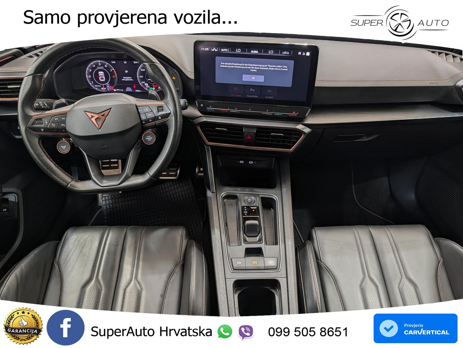 Cupra Formentor VZ5 2.5 TSI (390 KS) 4Drive DSG LED+GR SJED+ACC