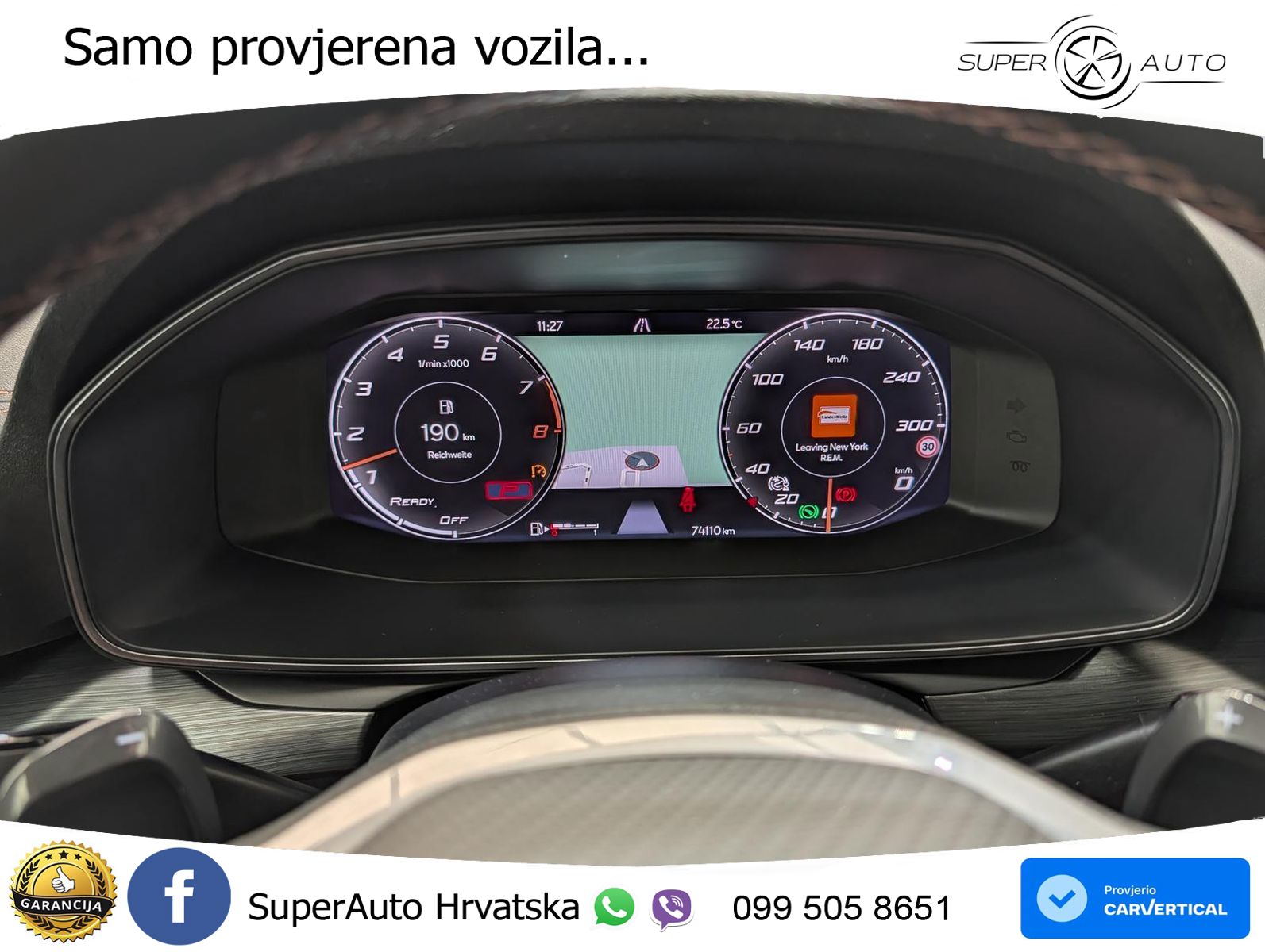 Cupra Formentor VZ5 2.5 TSI (390 KS) 4Drive DSG LED+GR SJED+ACC