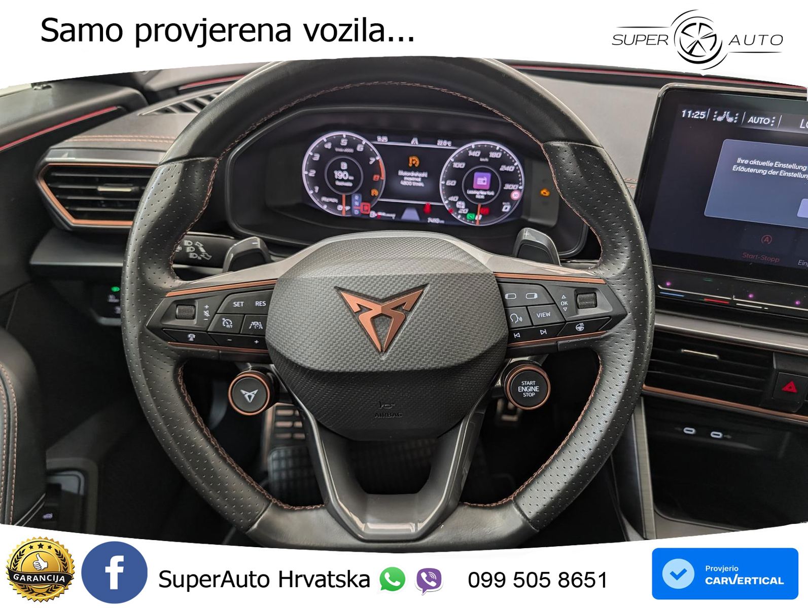 Cupra Formentor VZ5 2.5 TSI (390 KS) 4Drive DSG LED+GR SJED+ACC