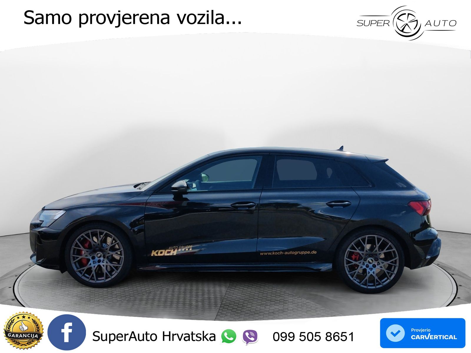 Audi RS3 Sedan 2.5 TFSI (400 KS) quattro S tronic LED+GR SJED+ACC