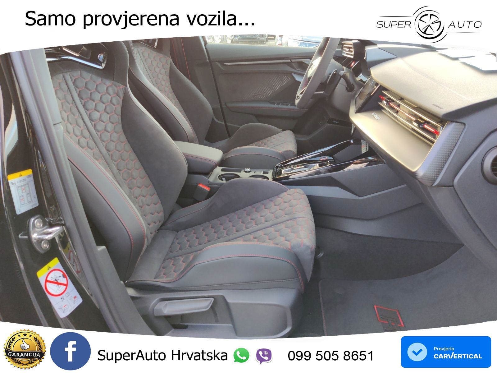 Audi RS3 Sedan 2.5 TFSI (400 KS) quattro S tronic LED+GR SJED+ACC