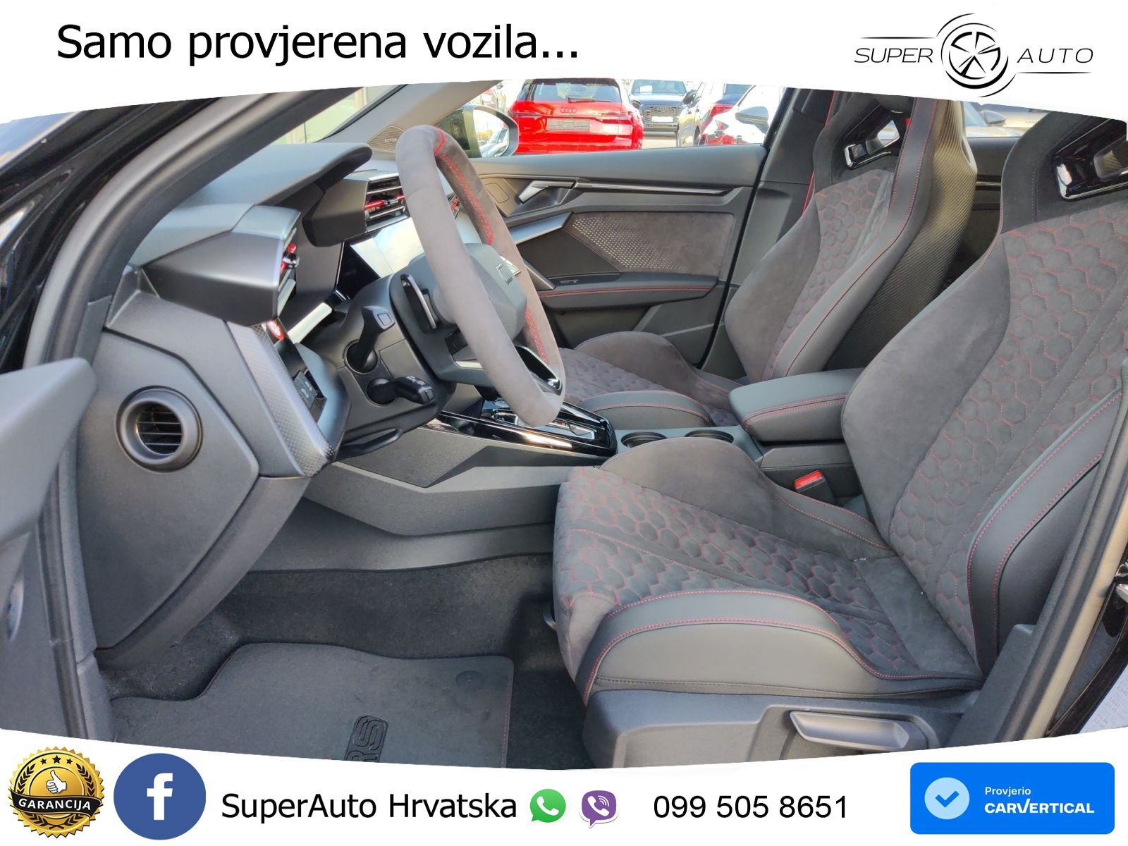 Audi RS3 Sedan 2.5 TFSI (400 KS) quattro S tronic LED+GR SJED+ACC