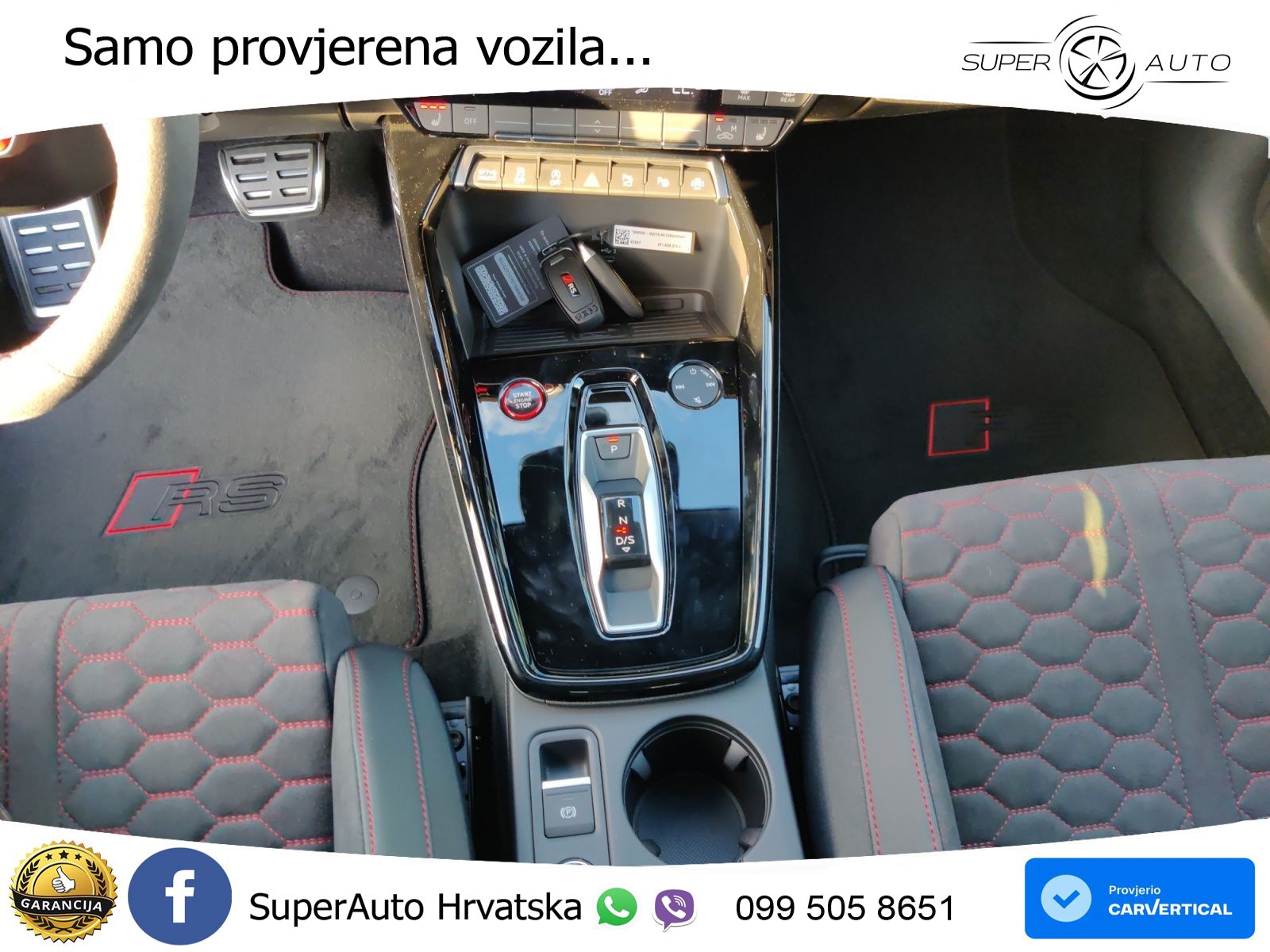 Audi RS3 Sedan 2.5 TFSI (400 KS) quattro S tronic LED+GR SJED+ACC